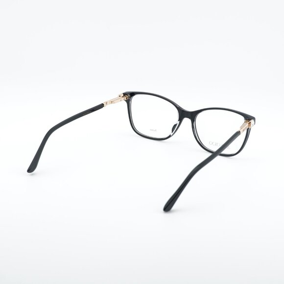 Jimmy Choo JC274 07C5 00 Eyeglasses Black/Crystal/Gold 53mm Rectangle Frame - Picture 4 of 10
